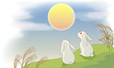 お月見うさぎ